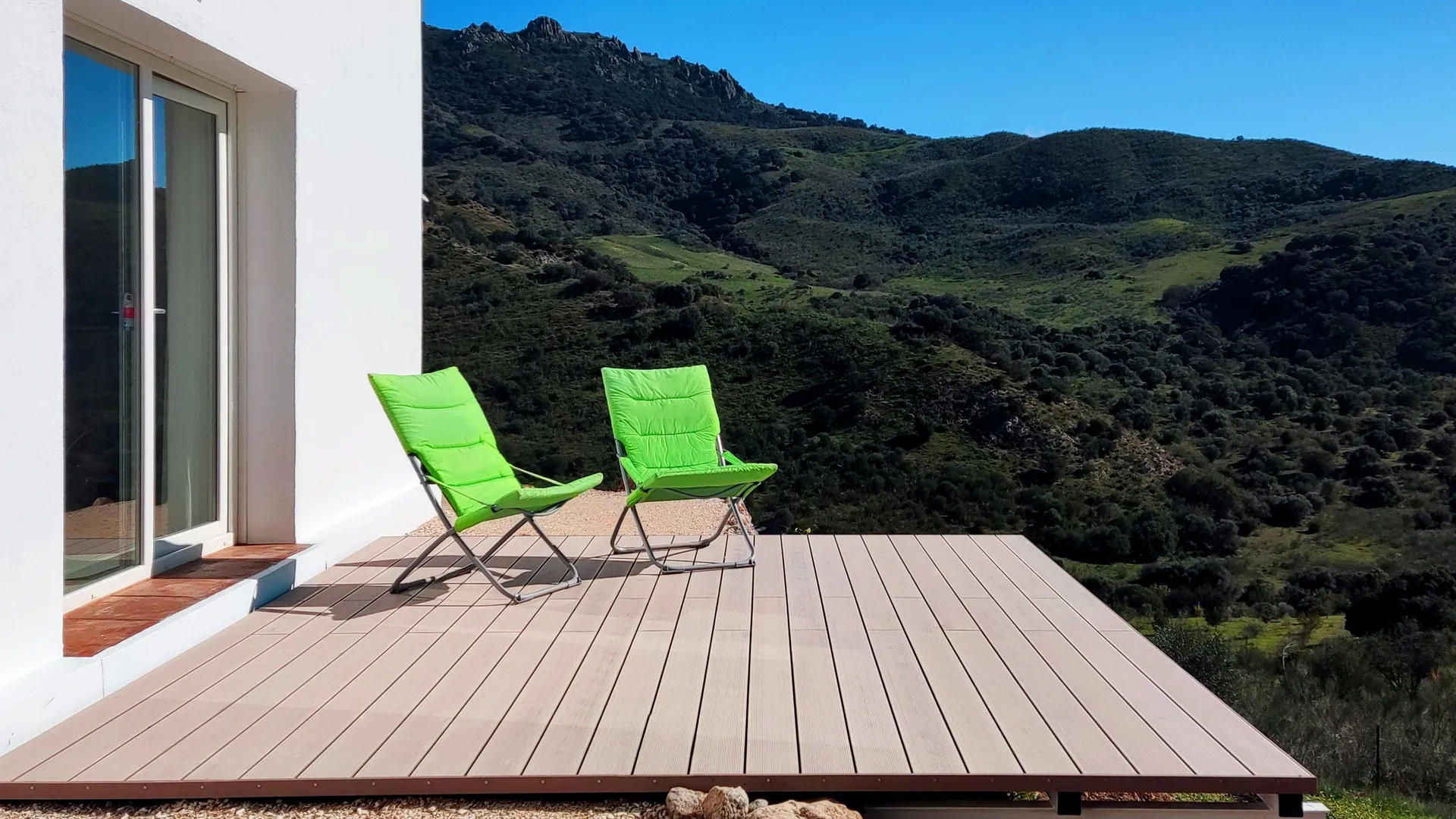 Deck compósito CDECK® — cor Bege Rosa